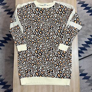 Kenzo Paris Intarsia Sweater Dress